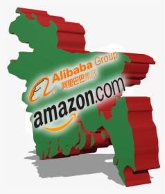 Alibaba And Amazon To Build Network In Bangladesh - Amazon.com, Inc., HD Png Download, Free Download