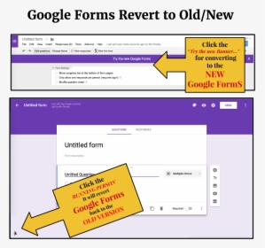 Open A Google Form, HD Png Download, Free Download