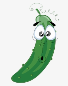 Banana Emoji Png - Green Fruits And Vegetables Cartoon, Transparent Png, Free Download