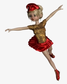 Tube Cookie Noël, Patineuse, Poser - Illustration, HD Png Download, Free Download