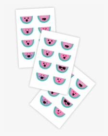 Temporary Tattoos Watermelon Emojis, HD Png Download, Free Download
