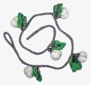 White Pumpkin Garland - Necklace, HD Png Download, Free Download