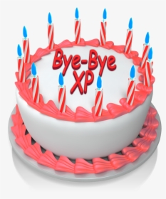 Xp Bye Bye Xp Cake - Birthday Cake, HD Png Download, Free Download