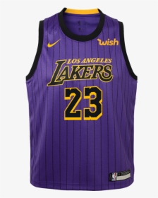 Los Angeles City Edition - Lebron Lakers City Edition Jersey, HD Png Download, Free Download
