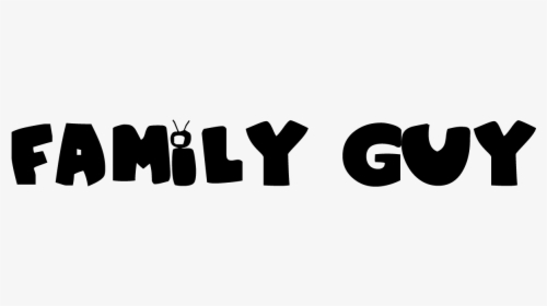 Family Guy - Family Guy Logo Black, HD Png Download, Free Download
