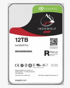 Seagate Ironwolf Pro 12tb, HD Png Download, Free Download