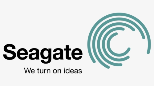 Seagate Logo We Turn On Ideas, HD Png Download, Free Download