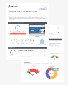 Seoptimer Whitelable Pdf Report Examples - Website Audit Report, HD Png Download, Free Download