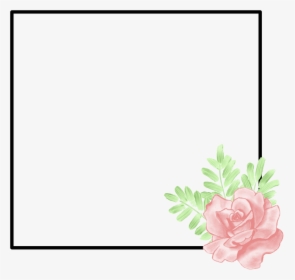 #frame #tumblr #flower #flowerframe #tumblrframe #becreative - Transparent Flower Frame, HD Png Download, Free Download