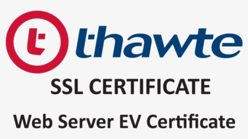 Thawte Web Server Ev Certificate - Oval, HD Png Download, Free Download