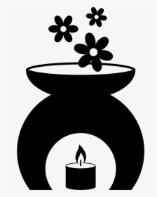 Scented Candle Symbol - Scented Candle Icon Png, Transparent Png, Free Download