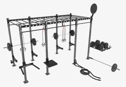 Rig Dynamic - Crossfit Rig With Monkey Bar, HD Png Download - kindpng