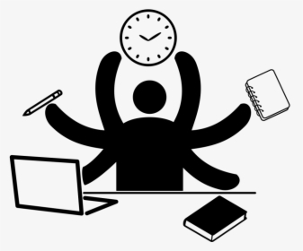 Human Multitasking Computer Icons - Information Human Clipart, HD Png Download, Free Download