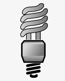 Energy Saver Lightbulb - Cfl Light Bulb Clip Art, HD Png Download, Free Download