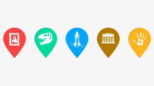 Museum Map Pins - Emblem, HD Png Download, Free Download