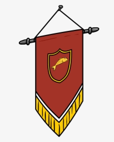 Transparent Window Shutter Clipart - Medieval Banner Flag Png, Png Download, Free Download