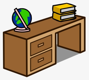 Image Desk Change Clipground Filestudent Sprite Png - Book On Desk Clipart, Transparent Png, Free Download