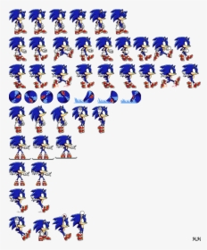 Sab Sonic By Supercommanderwolfy - Sonic Sprite Sheet Png, Transparent Png, Free Download