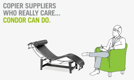 Copier Suppliers Who Really Care Condor Can Do - Chaise Longue, HD Png Download, Free Download
