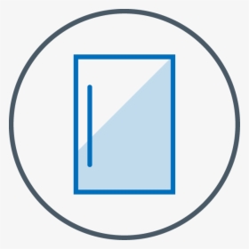 Glass Door Icon New - Disk, HD Png Download, Free Download