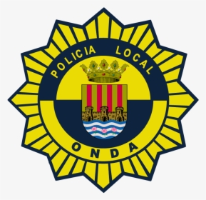 Policia Local Onda - Logo Policia Local Ontinyent, HD Png Download, Free Download