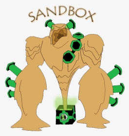 Sandbox Without Shading - Ben 10 Omniverse Sandbox, HD Png Download, Free Download