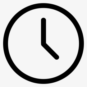 Clock Icon Png - 4 O Clock Icon, Transparent Png, Free Download