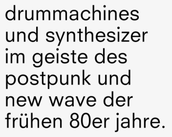 Drummachines Und Synthesizer Im Geiste Des Pstpunk - Hate Me I Dont Care, HD Png Download, Free Download