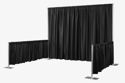 Pipe & Drape , Png Download - Pipe And Drape Booth, Transparent Png, Free Download