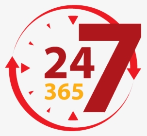 24 7 Clock Icon, HD Png Download, Free Download