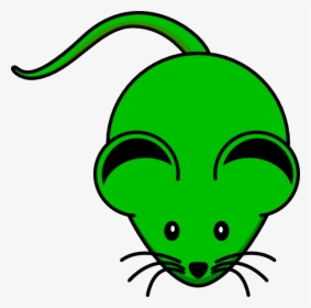 Green Mouse Svg Clip Arts - Blue Mouse Clipart, HD Png Download, Free Download