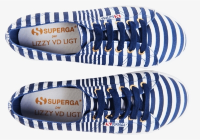 Blue Stripes Png -superga Lizzy Blue Stripes - Superga, Transparent Png, Free Download