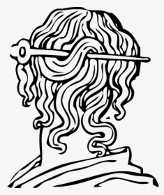Grecian Hairdressing 13 Clipart Icon Png - Greek Drawings Png, Transparent Png, Free Download
