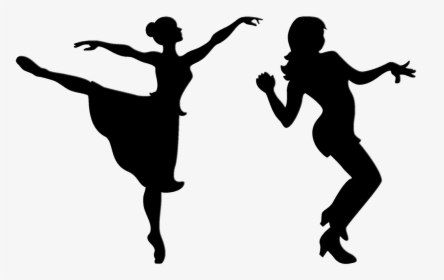Ballet Dancer Free Dance Silhouette Clip Art - Ballerina Black And White Clipart, HD Png Download, Free Download
