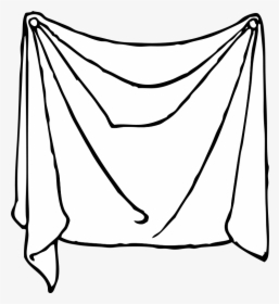 Draped Sheet - Sheet Clipart, HD Png Download, Free Download