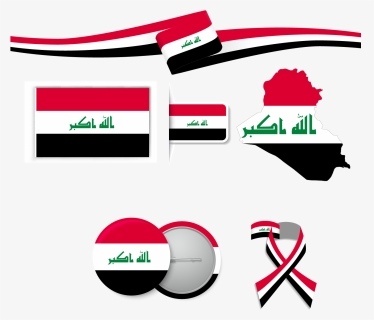 Graphic Free Library Flag Of Iraq Flag Of Iraq Flag - Iraq Png, Transparent Png, Free Download