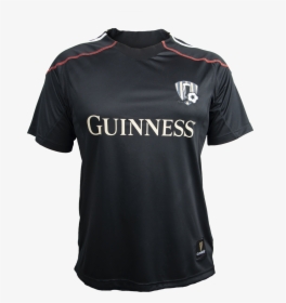 Guinness Black & White Soccer Jersey - Soccer White Jersey Png, Transparent Png, Free Download
