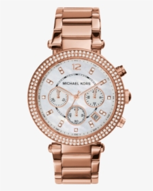 Rose Gold Michael Kors Watches For Women, HD Png Download, Free Download