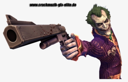 Joker With A Gun, HD Png Download, Free Download
