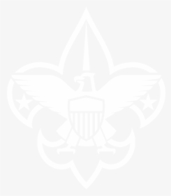 Transparent White Fleur De Lis Png - Red Boy Scout Logo, Png Download, Free Download