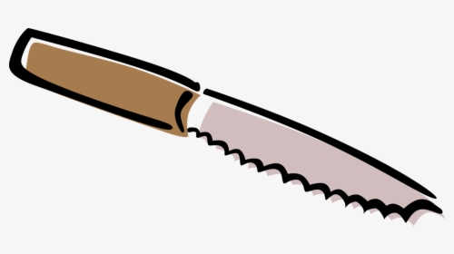 Transparent Steak Knife Clipart - Messer Clipart, HD Png Download, Free Download