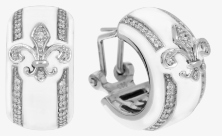 Belle Étoile Fleur De Lis - Earrings, HD Png Download, Free Download