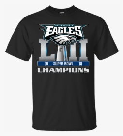 Philadelphia Eagles Super Bowl 52 Champions T-shirt - Doom Tshirt, HD Png Download, Free Download