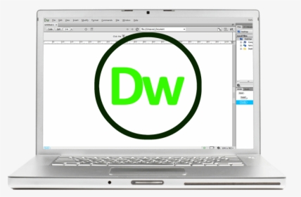 Dreamweaver With Logo , Png Download - Excel Page On Laptop, Transparent Png, Free Download
