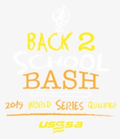 Usssa 2019 Back 2 School Bash 9/15 & 9/16 - United States Specialty Sports Association, HD Png Download, Free Download