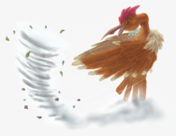 Fearow Used Whirlwind Game Art Hq Tribute By Yggdrassal, HD Png Download, Free Download