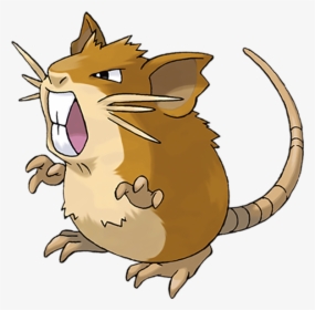 Pokémon Raticate - Rattata Pokemon, HD Png Download, Free Download