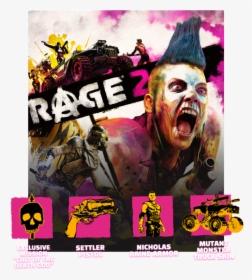 Transparent Recore Png - Rage 2 Ps4 Cover, Png Download, Free Download
