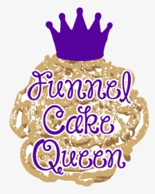 Funnel Cake Queen Logo - Illustration, HD Png Download, Free Download