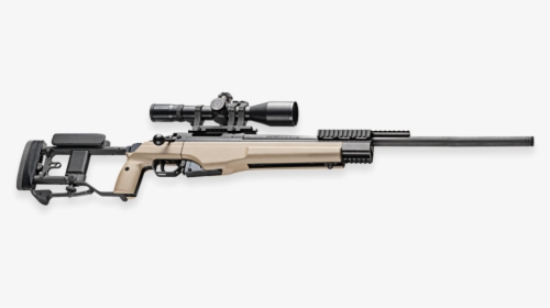 Trg 22 Bolt Action Sniper Rifle Shown With Rifle Scope, - Sako Trg 42, HD Png Download, Free Download